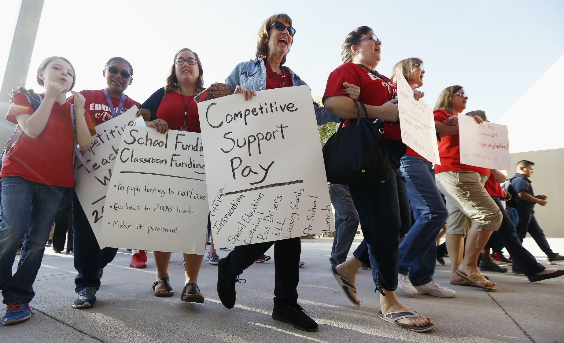 Arizona Teacher Protests